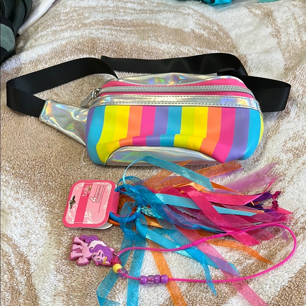 Elle Pink and Silver Chic Bag Collection